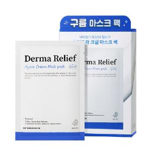 Dr+ Banggiwon 保濕舒緩煥彩面膜 Derma Relief Hydra Cream Mask Pack,保濕,舒緩,抗皺,鎮靜